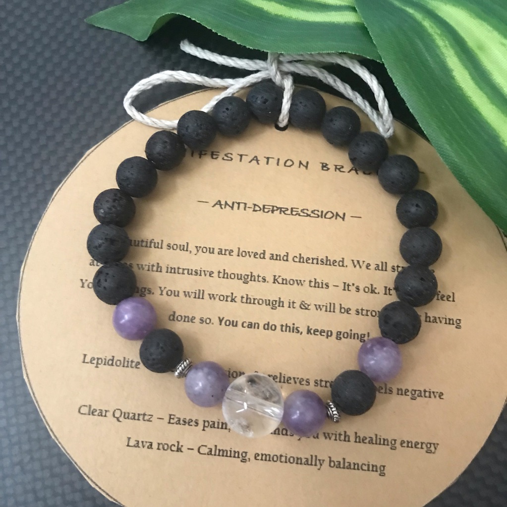 Anti-Depression Crystal/Gemstone Bracelet